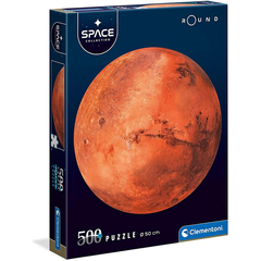 Clementoni 500 db-os kör alakú puzzle - Space Collection - Mars (35107)