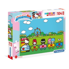 Clementoni 104 db-os Szuper Színes Maxi puzzle - Hello Kitty (23742)