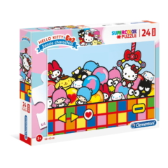 Clementoni 24 db-os Szuper Színes Maxi puzzle - Hello Kitty (24202)