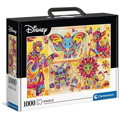 Clementoni 1000 db-os puzzle bőröndben - Disney klasszikusok (39677)