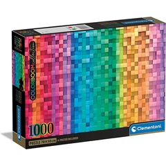 Clementoni 1000 db-os ColorBoom Collection puzzle - Pixel (39782)