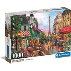 Clementoni 1000 db-os Compact puzzle - Virágok Párizsban (39705)