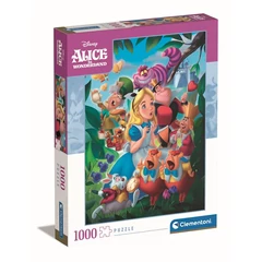 Clementoni 1000 db-os puzzle - Disney - Alíz csodaországban (39673)