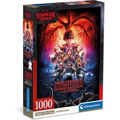 Clementoni 1000 db-os Compact puzzle - Stranger Things 2 (39713)