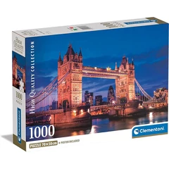 Clementoni 1000 db-os puzzle - Tower Bridge éjjel (39772)
