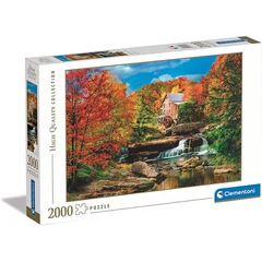 Clementoni 2000 db-os puzzle - Erdei patak a malomnál (32574)