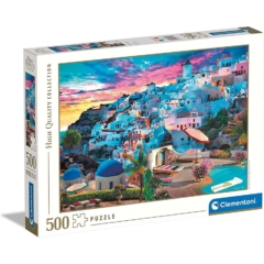 Clementoni 500 db-os puzzle - Kilátás Santorini szigetén (35149)