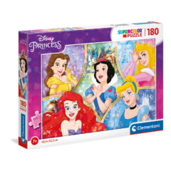 Clementoni 180 db-os Szuper Színes puzzle - Disney Princess (29311)