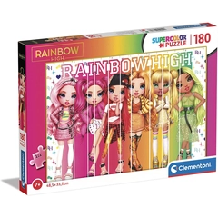 Clementoni 180 db-os Szuper Színes puzzle - Rainbow High (29775)