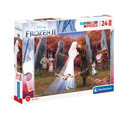 Clementoni 24 db-os Szuper Színes Maxi puzzle - Jégvarázs 2 - Az Elvarázsolt Erdőben (24217)