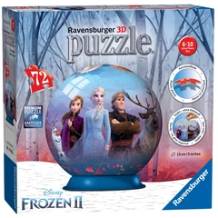 Ravensburger 72 db-os 3D gömb puzzle - Jégvarázs 2 - Az Elvarázsolt Erdő (11142)