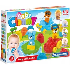 Clemmy Baby Járművek puha építőjáték (17202)