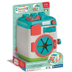 Clementoni - Clemmy Mosógép, puha építőkockákkal (17582)