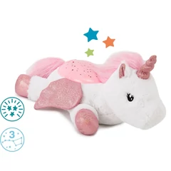 Cloud b Baba plüss projektoros éjjeli fénnyel - Szárnyas unikornis (CLTT-7473-WUN)