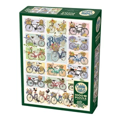 Cobble Hill 1000 db-os puzzle - Bicycles (40068)