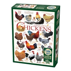 Cobble Hill 1000 db-os puzzle - Chicken Quotes (40137)
