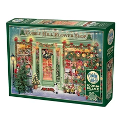 Cobble Hill 1000 db-os puzzle - Christmas Flower Shop (40011)