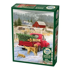 Cobble Hill 1000 db-os puzzle - Christmas on the Farm (40215)