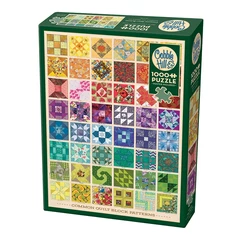 Cobble Hill 1000 db-os puzzle - Common Quilt Blocks (40048)