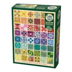Cobble Hill 1000 db-os puzzle - Common Quilt Blocks (40048)