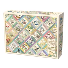 Cobble Hill 1000 db-os puzzle - Country Diary - Quilt (40091)