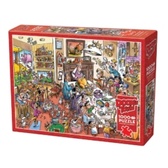 Cobble Hill 1000 db-os puzzle - DoodleTown - Thanksgiving Togetherness (44501)