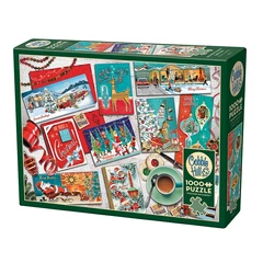 Cobble Hill 1000 db-os puzzle - Mid Mod Seasons Greetings (40217)