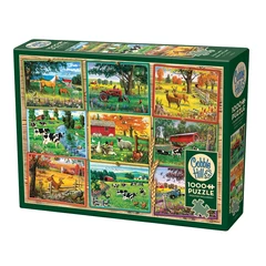 Cobble Hill 1000 db-os puzzle - Postcards from the Farm (40014)