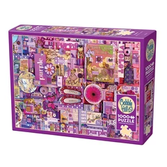 Cobble Hill 1000 db-os puzzle - Purple (40061)