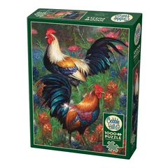 Cobble Hill 1000 db-os puzzle - Roosters (40188)