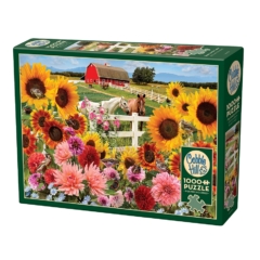 Cobble Hill 1000 db-os puzzle - Sunflower Farm (40208)