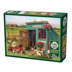 Cobble Hill 1000 db-os puzzle - The Happy Hen House (40189)