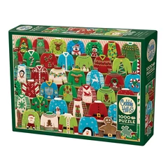 Cobble Hill 1000 db-os puzzle - Ugly Xmas Sweaters (40124)