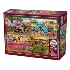 Cobble Hill 2000 db-os puzzle - Its a Dogs Life (49018)