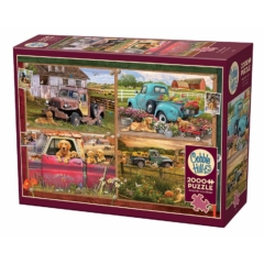 Cobble Hill 2000 db-os puzzle - Its a Dogs Life (49018)