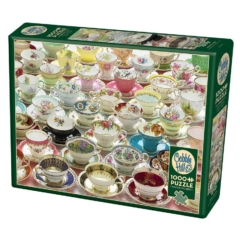 Cobble Hill 1000 db-os puzzle - More Teacups (80084)