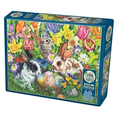 Cobble Hill 350 db-os puzzle - Easter Bunnies (47009)