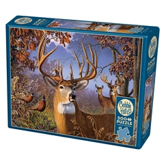 Cobble Hill 500 db-os puzzle - Deer and Pheasant (45055)