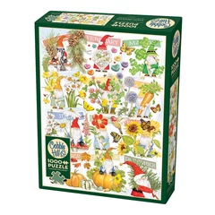 Cobble Hill 1000 db-os puzzle - A Happy Gnome Life (40261)