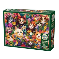 Cobble Hill 1000 db-os puzzle - Blooming Whiskers (40289)