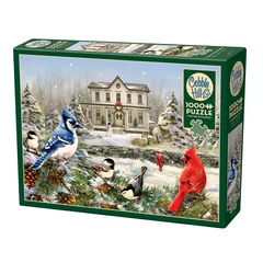 Cobble Hill 1000 db-os puzzle - Country House Birds (40039)