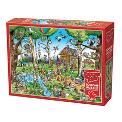 Cobble Hill 1000 db-os puzzle - Doodle Town - Birdwater's Paradise (44510)