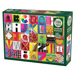Cobble Hill 1000 db-os puzzle - Found Alphabet (40265)