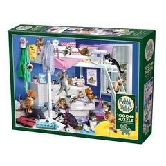 Cobble Hill 1000 db-os puzzle - Kitten Slumber Party (40307)