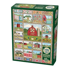 Cobble Hill 1000 db-os puzzle - Quilt Country (40262)