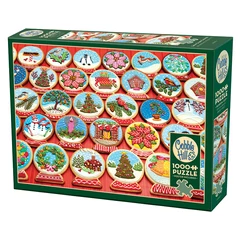 Cobble Hill 1000 db-os puzzle - Snow Globe Cookies (40260)