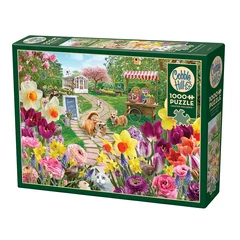 Cobble Hill 1000 db-os puzzle - Springtime Frolic (40347)