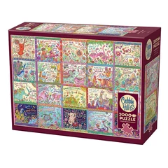 Cobble Hill 2000 db-os puzzle - Happy Thoughts (49023)