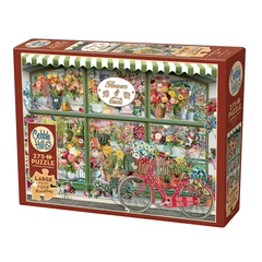 Cobble Hill 275 db-os Easy Handling puzzle - Flowers and Cacti Shop (48016)