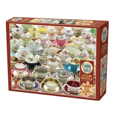 Cobble Hill 275 db-os Easy Handling puzzle - More Teacups (48010)